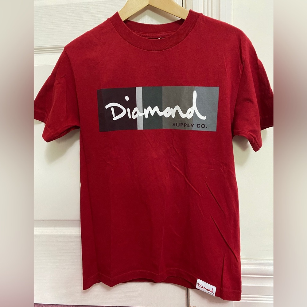 Diamond Supply Co - Red T-Shirt - Small